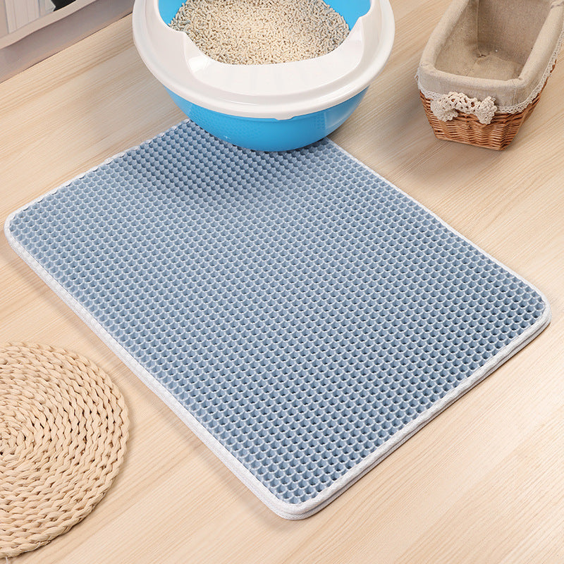 Double-Layer EVA Cat Litter Pad