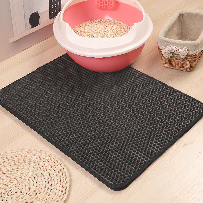 Double-Layer EVA Cat Litter Pad