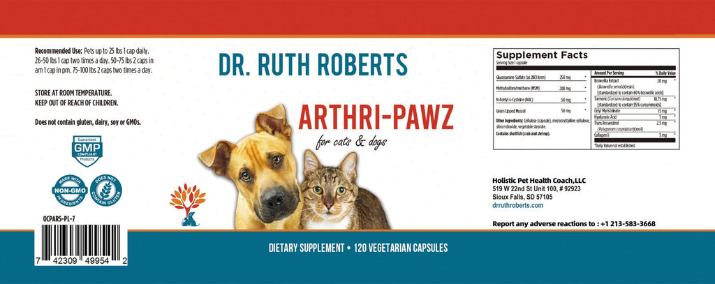 Arthri-Pawz Joint Support Supplement for Dogs & Cats