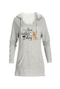 Coffee and My Dog Tunic Hoodie