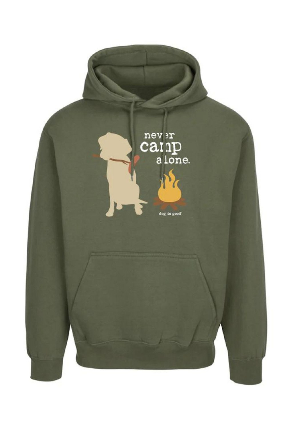Never Camp Alone Hoodie