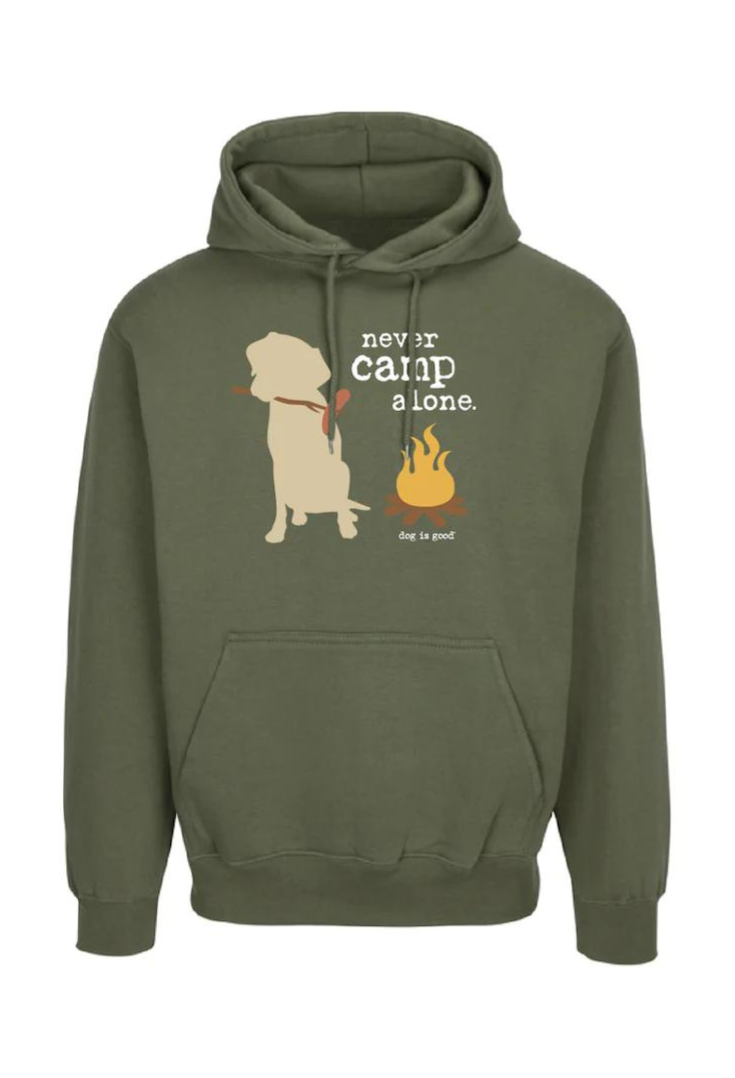 Never Camp Alone Hoodie