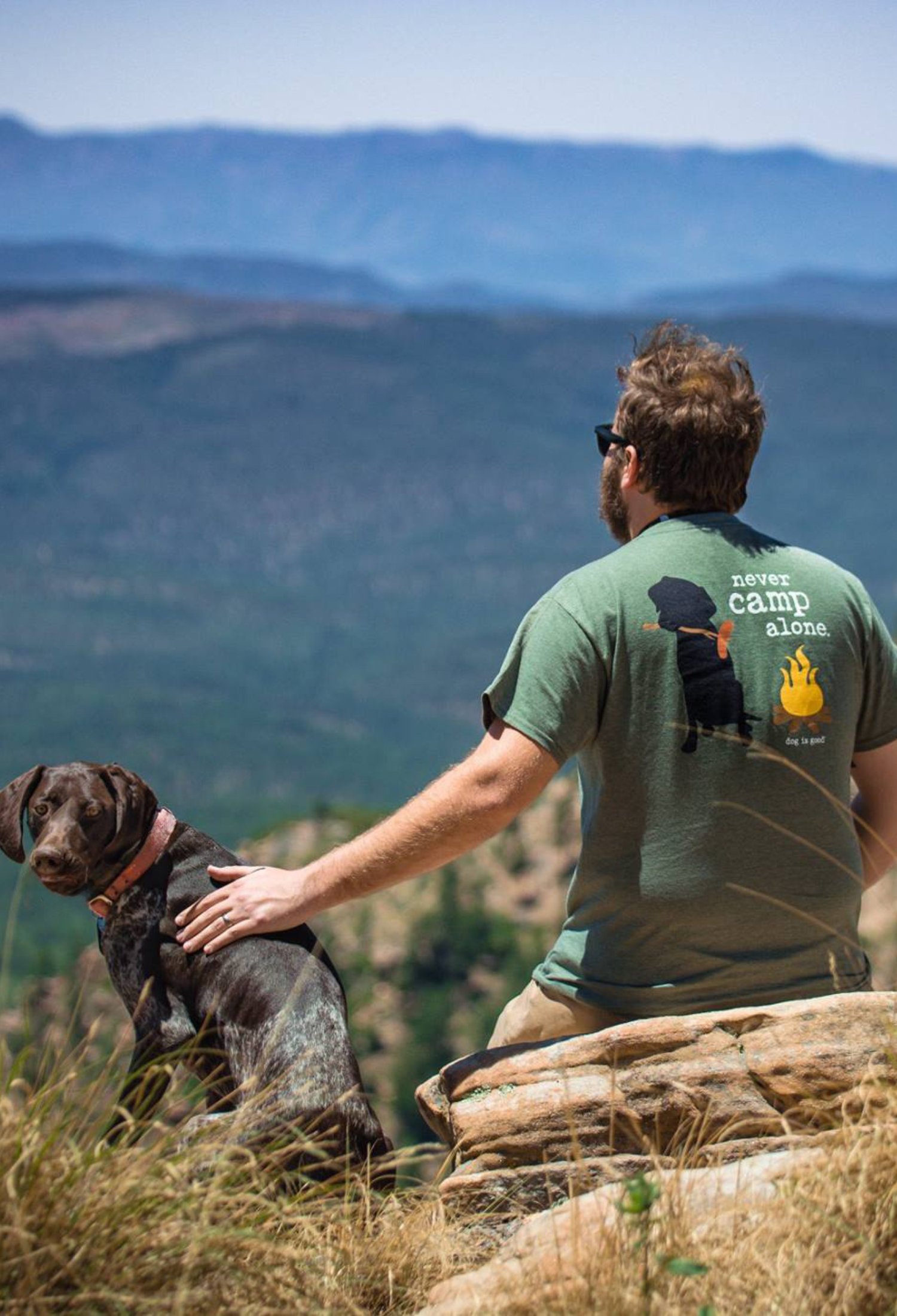 Never Camp Alone T-Shirt