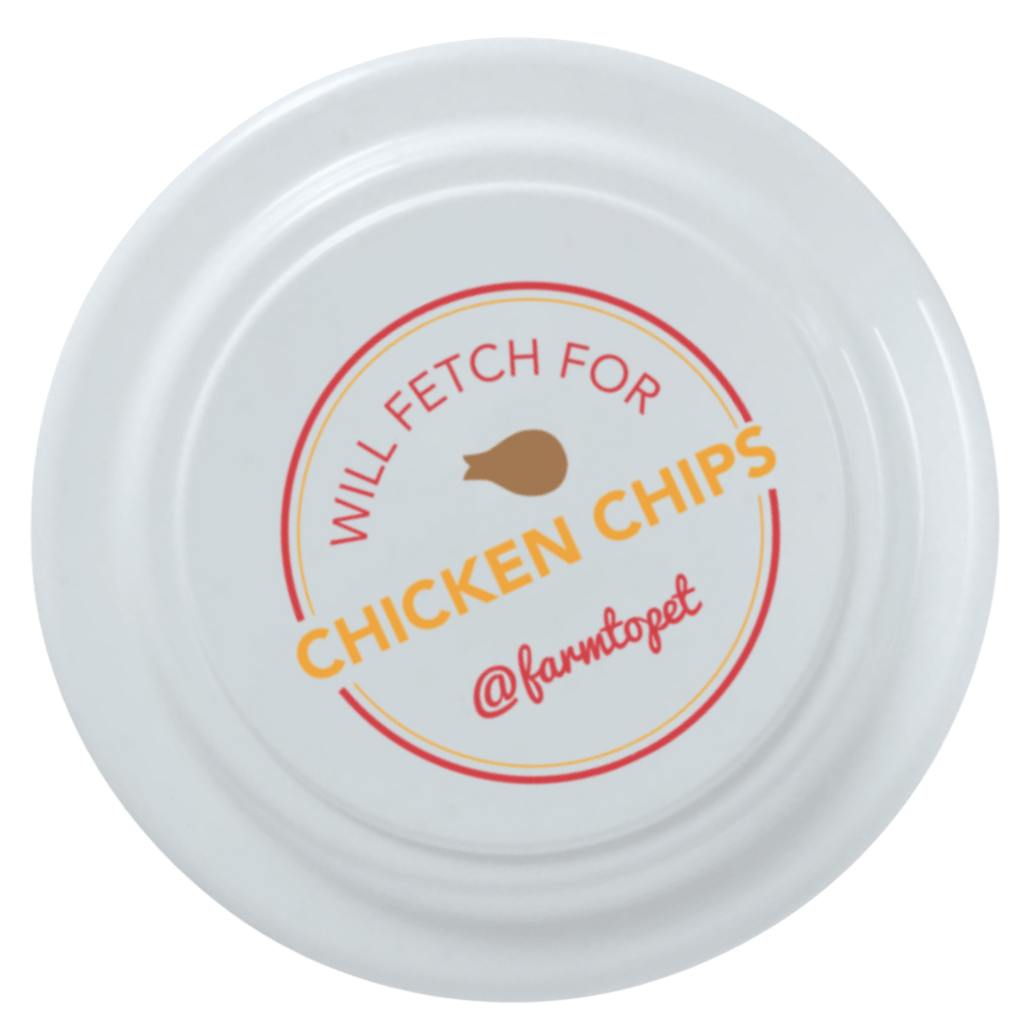 Chicken Chip Dog Frisbee