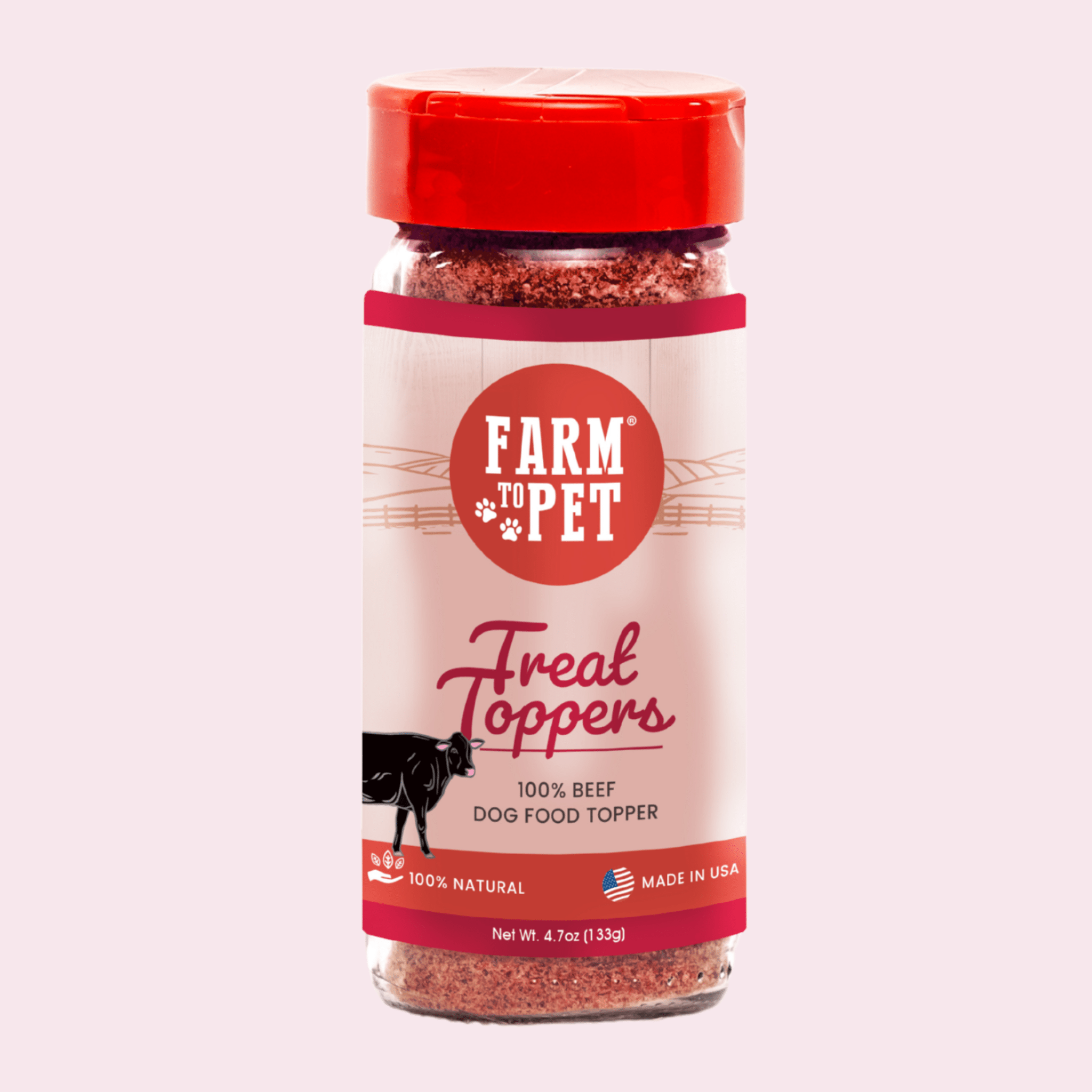 Beef Dog Food Topper Powder