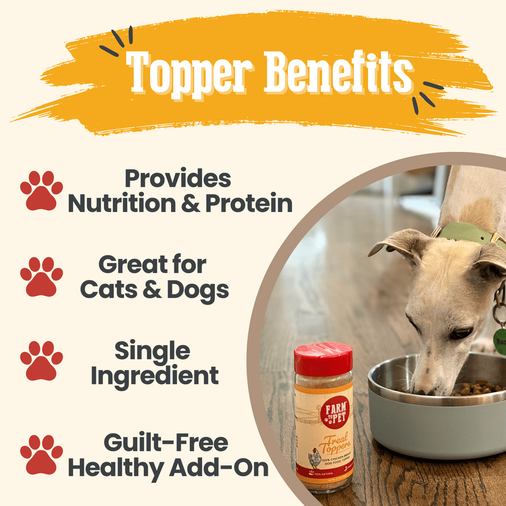 Chicken Dog Food Topper