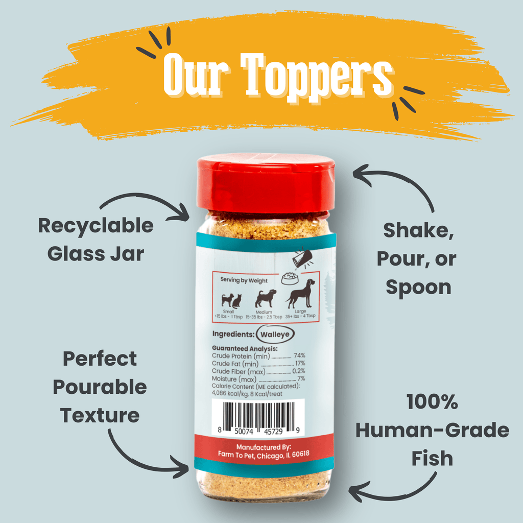 Fish Dog Food Topper