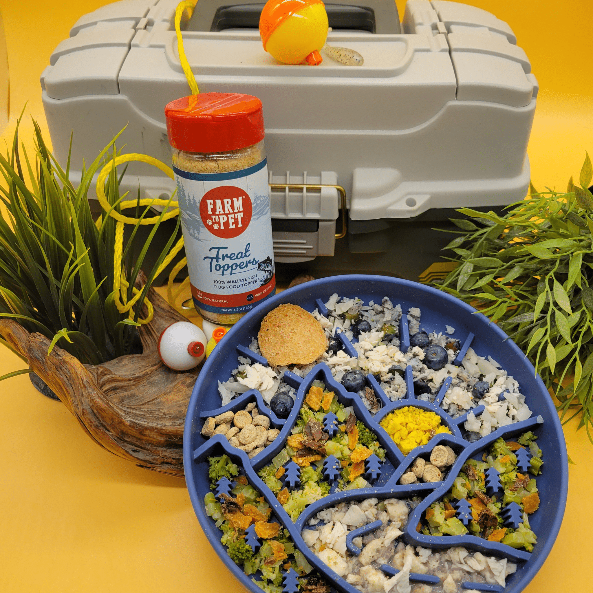 Fish Dog Food Topper
