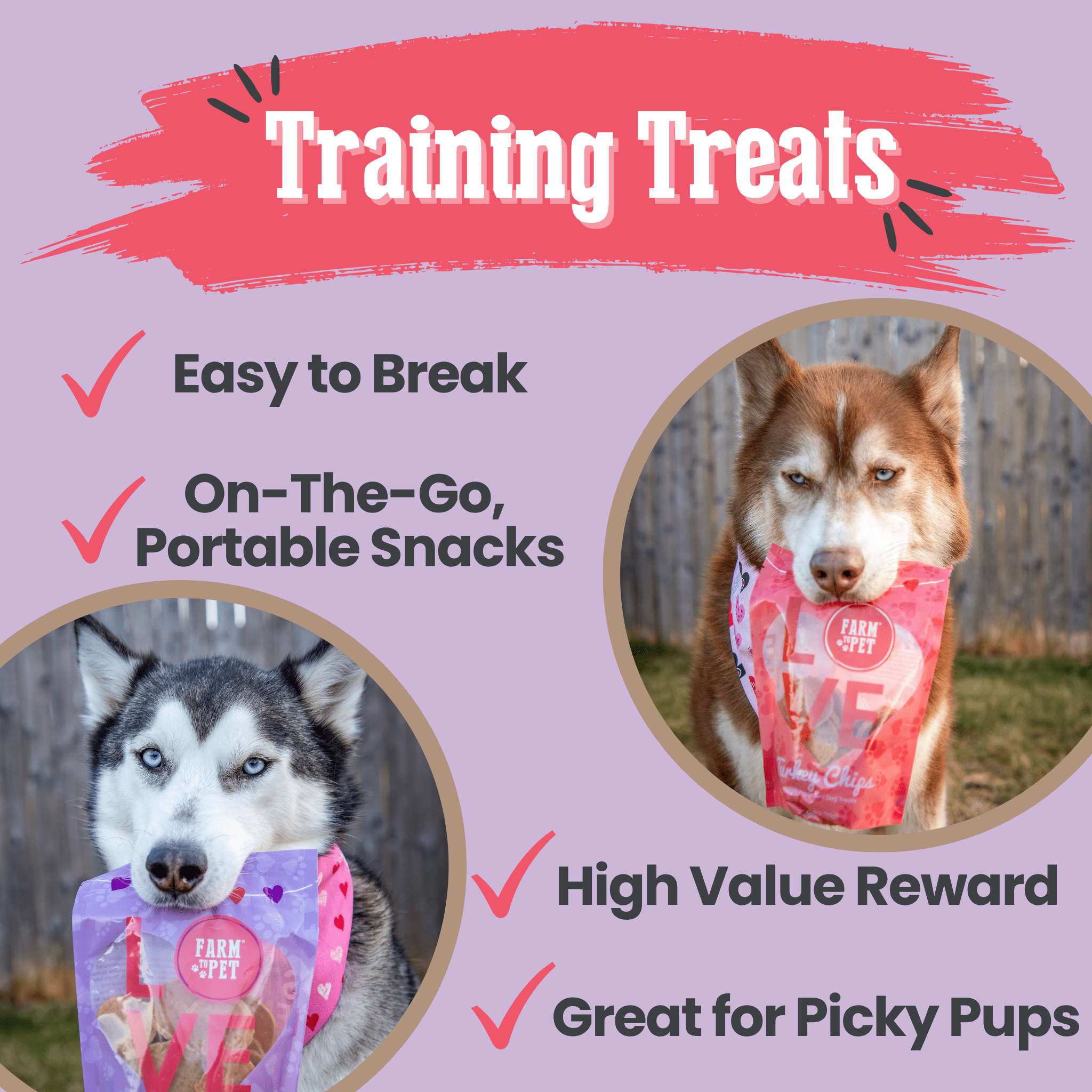 Puppy Poultry Treat Duo