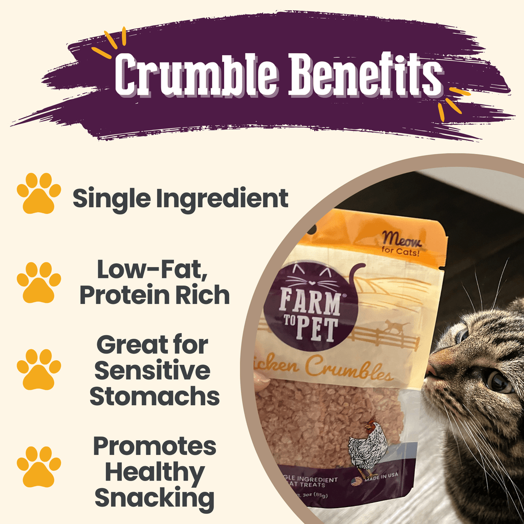 Chicken Crumbles for Cats