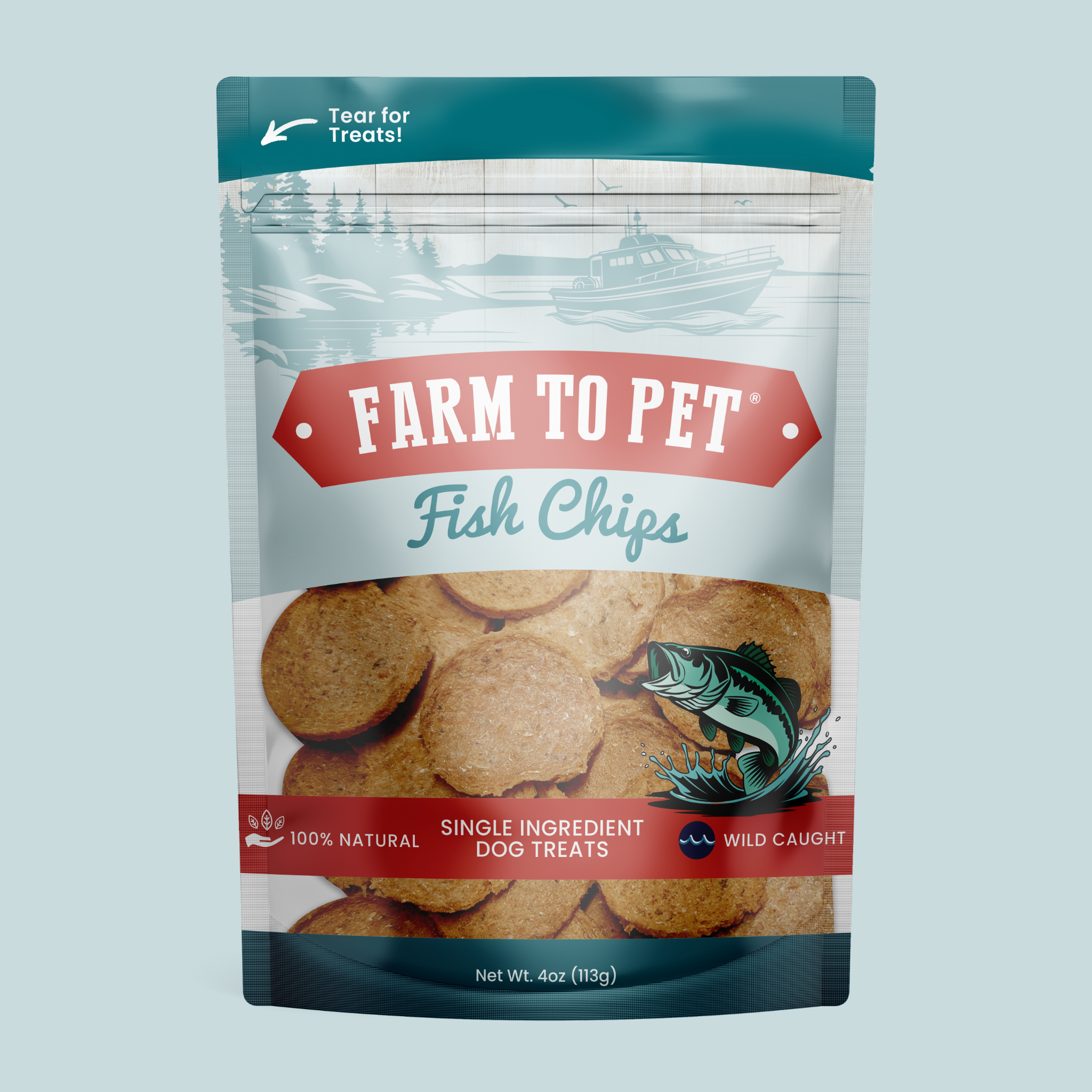 Fish Chips for Dogs
