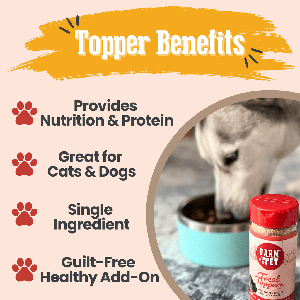 Turkey Dog Food Topper