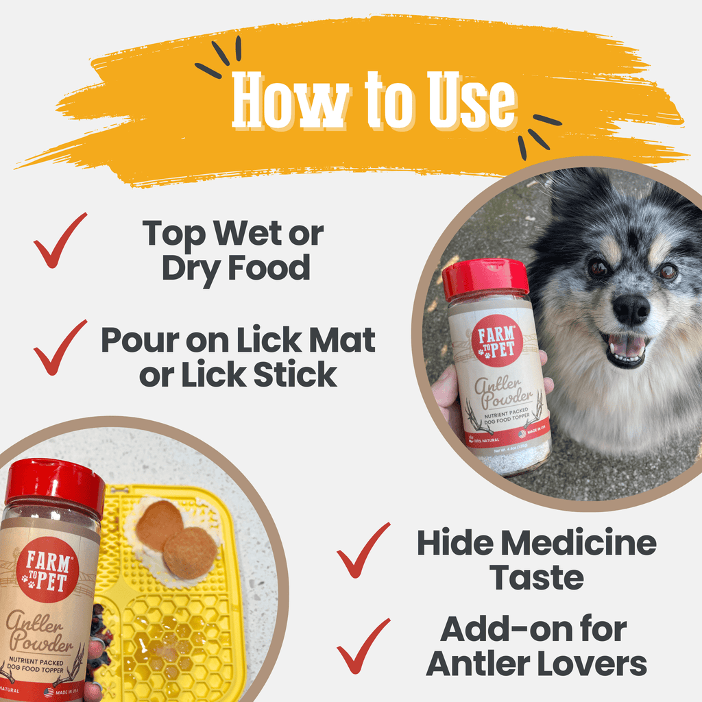 Antler Powder Food Topper