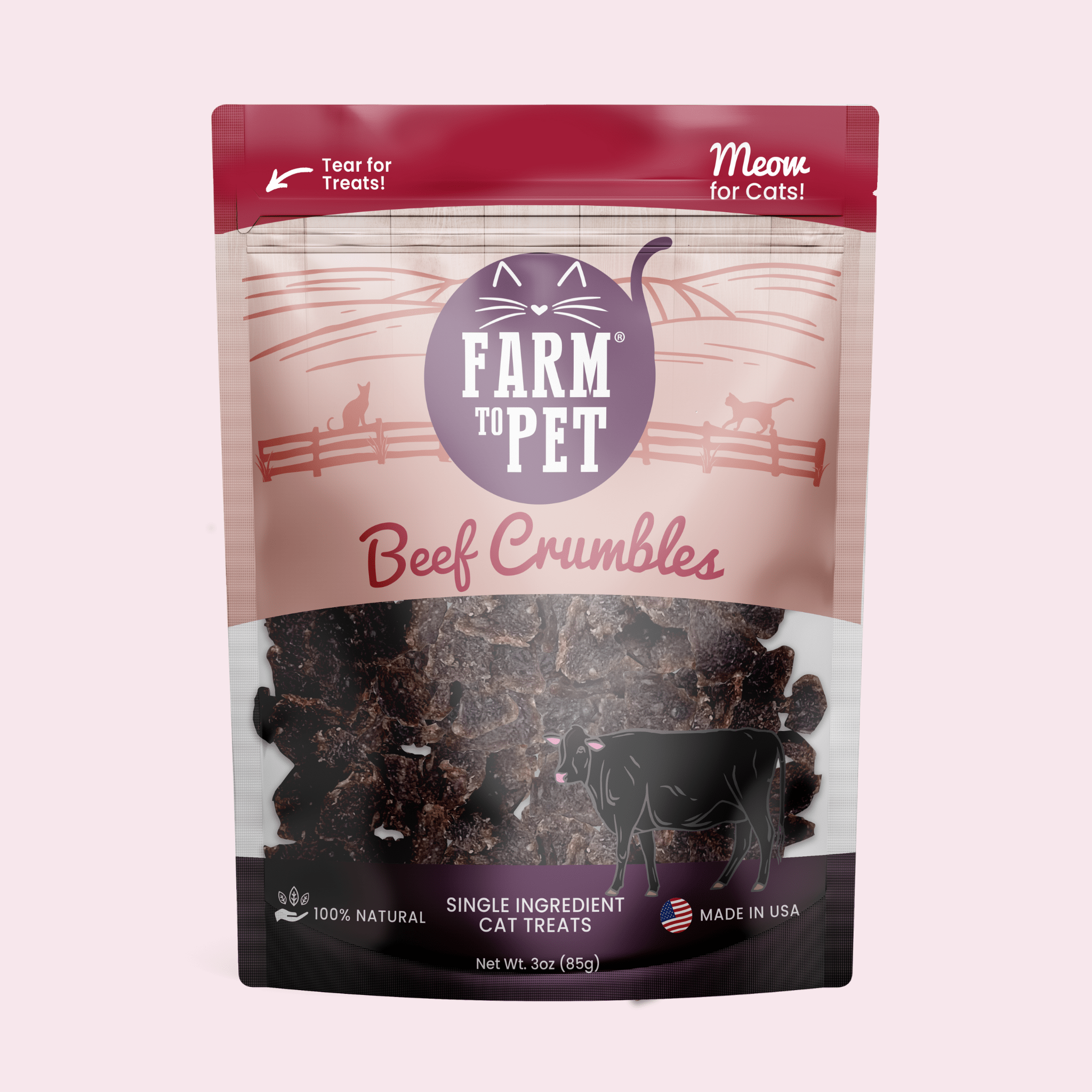 Beef Crumbles for Cats