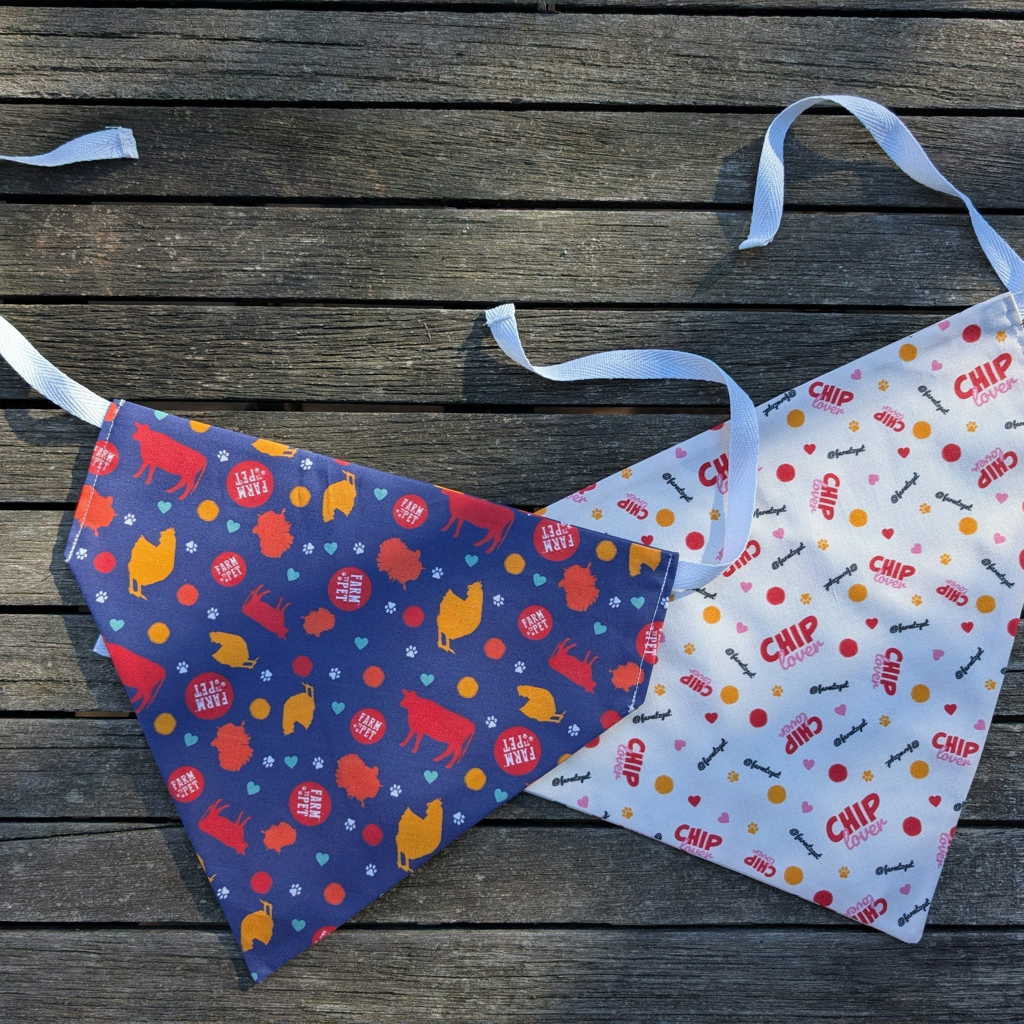 Tie-on Dog Bandana