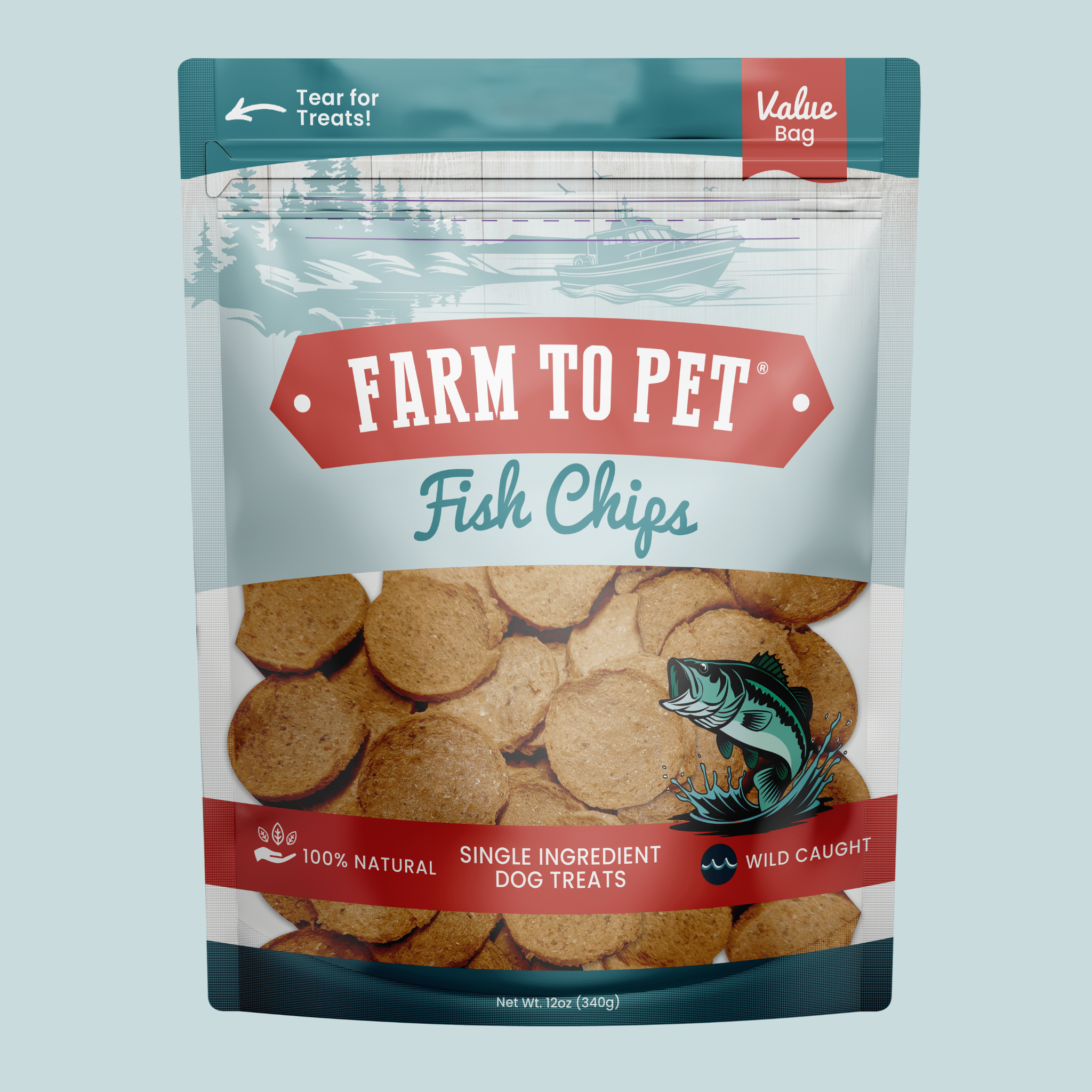 Fish Chips for Dogs