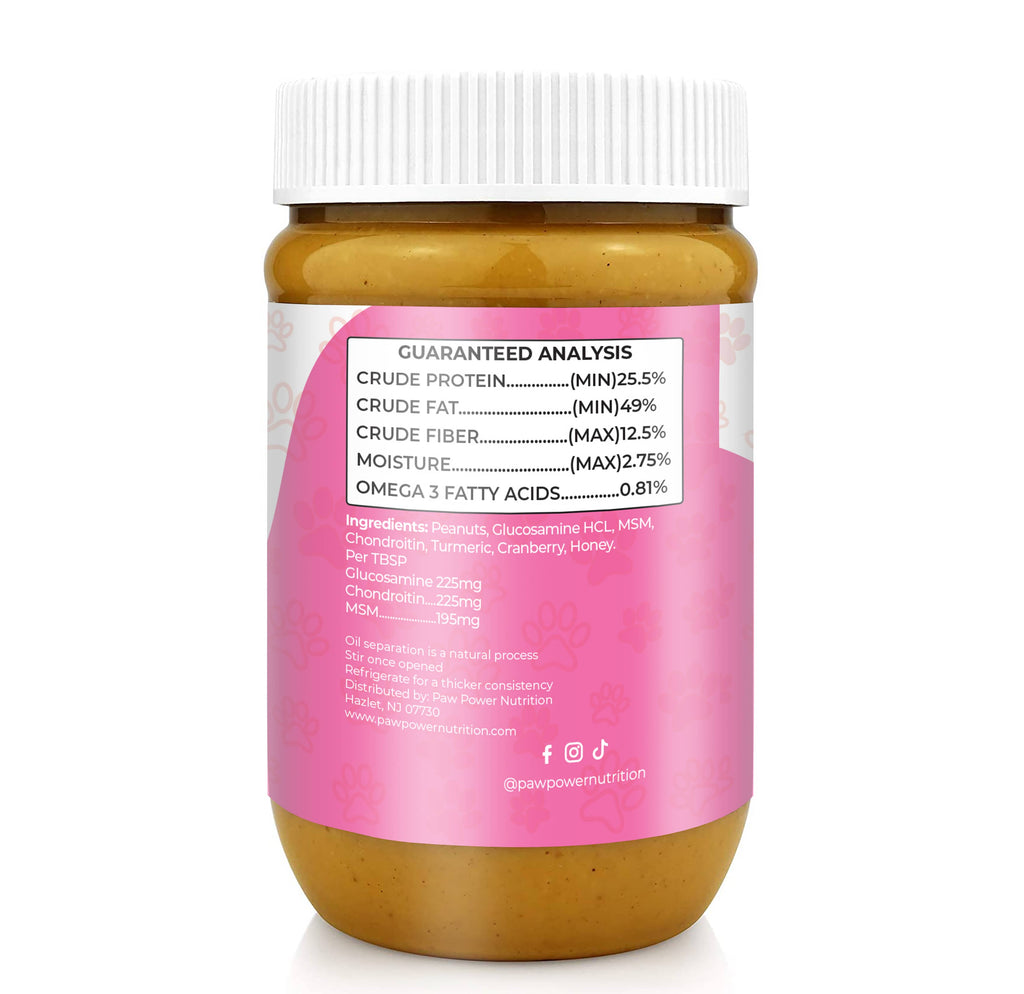 Hip & Joint Peanut Butter for Dogs
