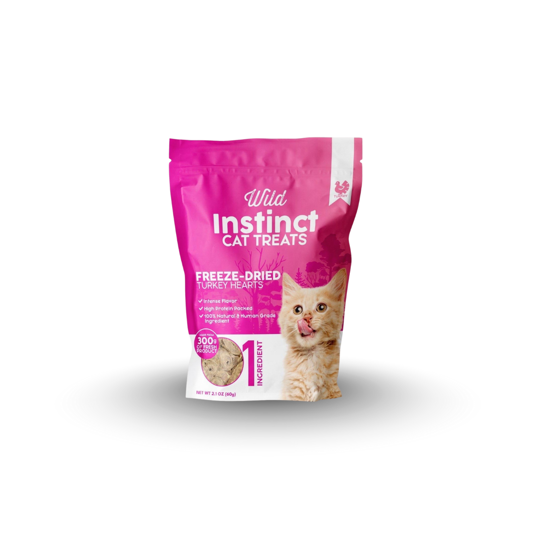 Turkey Heart Cat Treats