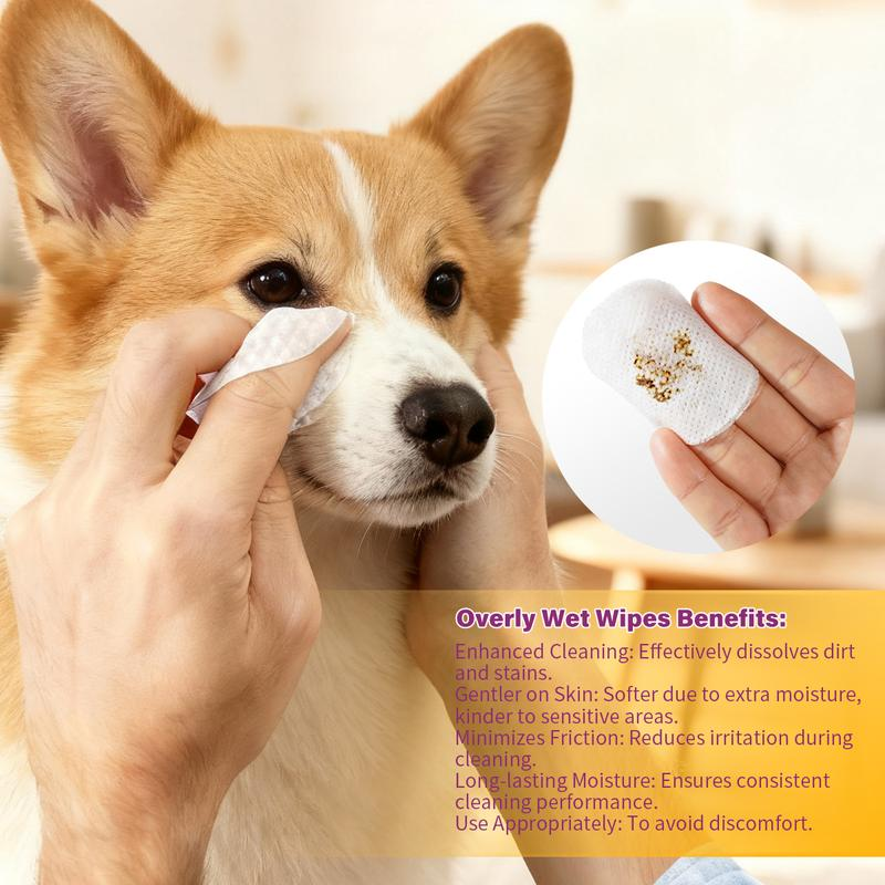 Pet Eye Wipes – Gentle Tear Stain Removal