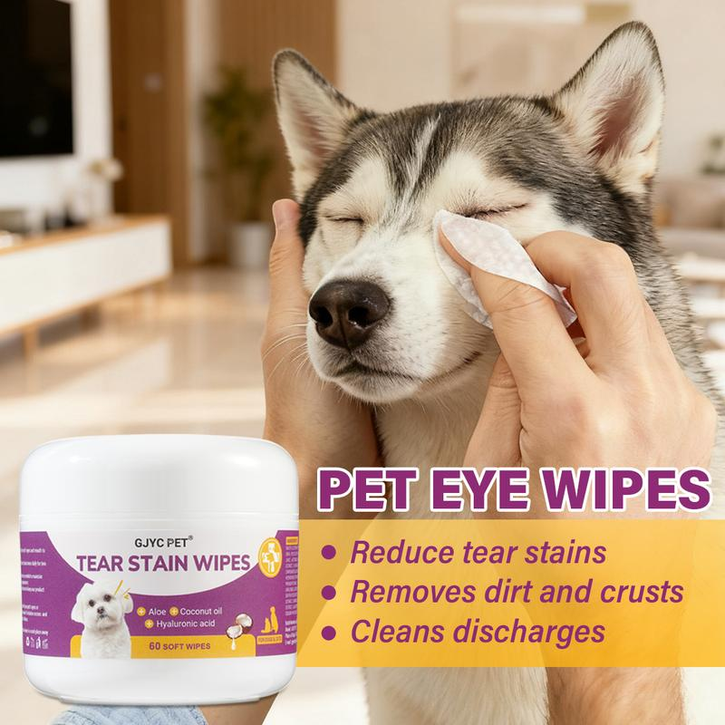 Pet Eye Wipes – Gentle Tear Stain Removal