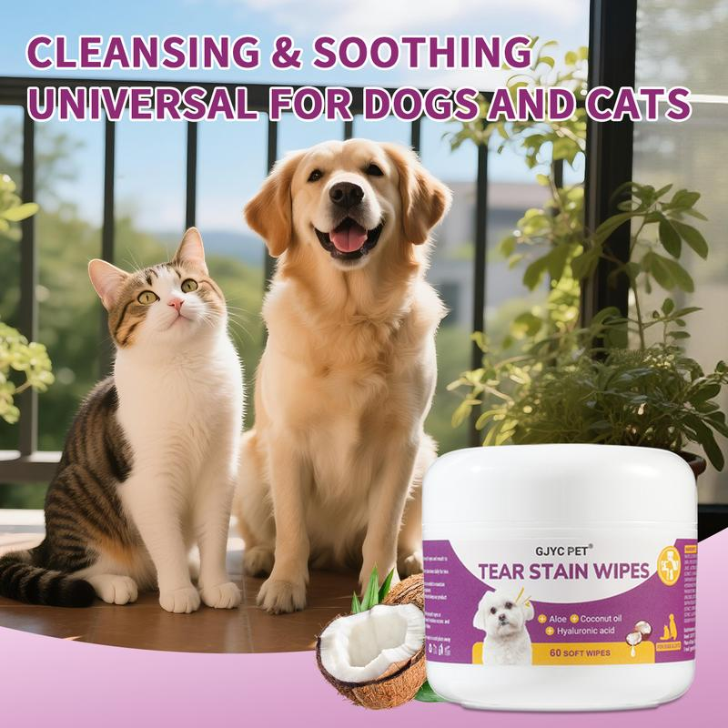 Pet Eye Wipes – Gentle Tear Stain Removal