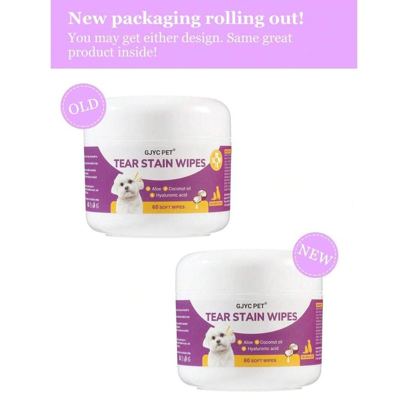Pet Eye Wipes – Gentle Tear Stain Removal