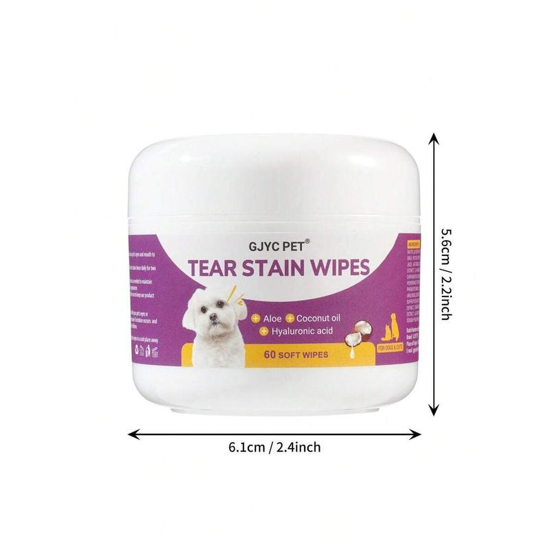 Pet Eye Wipes – Gentle Tear Stain Removal