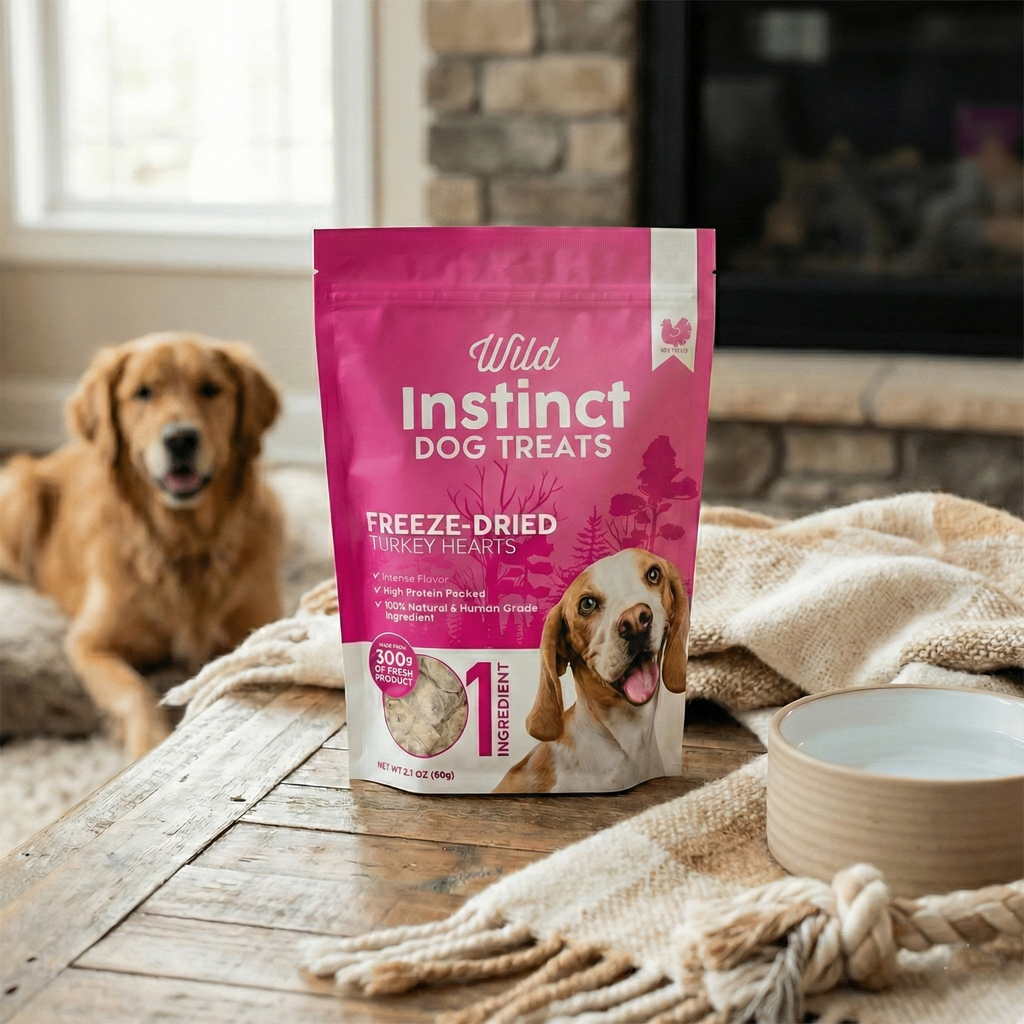 Turkey Heart Dog Treats