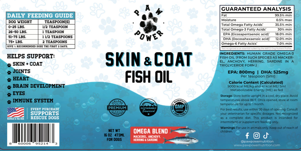 Skin & Coat Supplement for Dogs