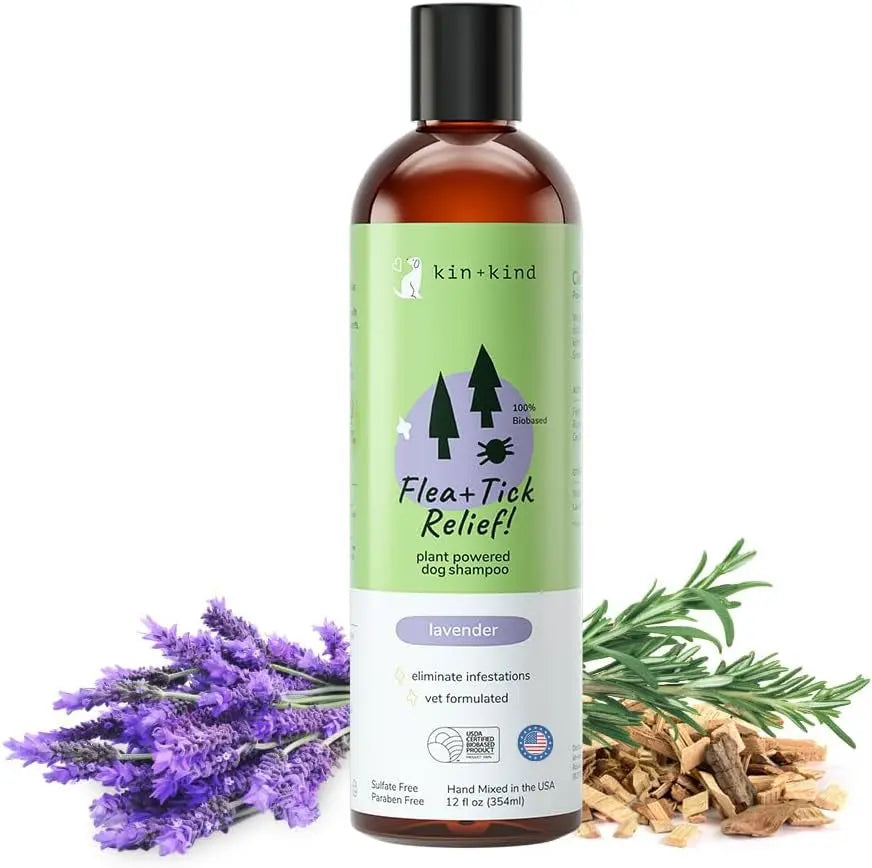 Plant-Based Flea & Tick Dog Shampoo