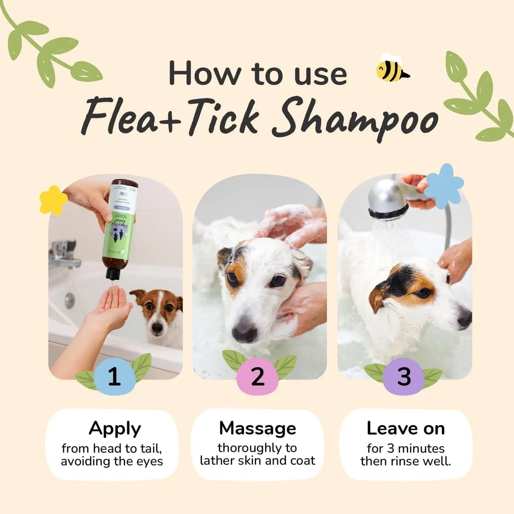 Plant-Based Flea & Tick Dog Shampoo