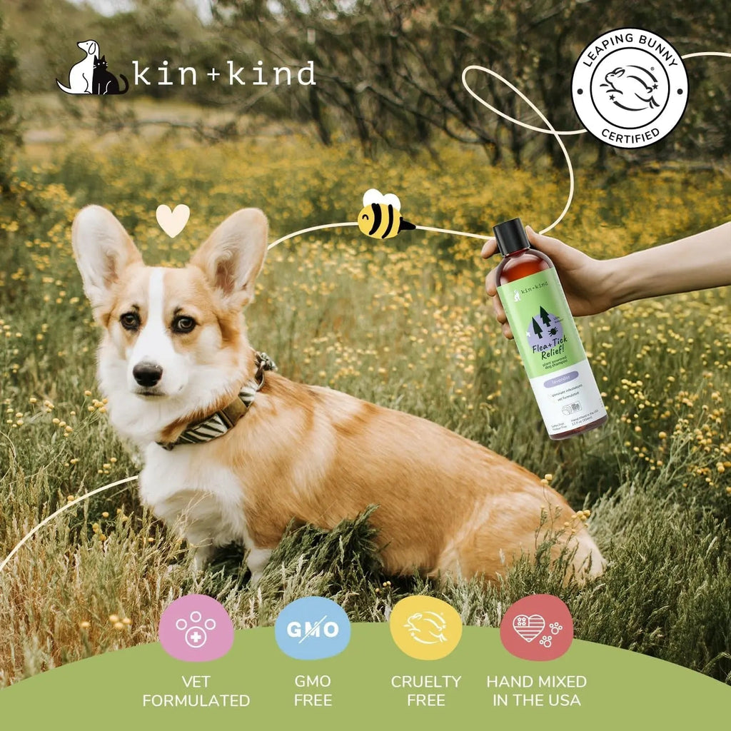Plant-Based Flea & Tick Dog Shampoo