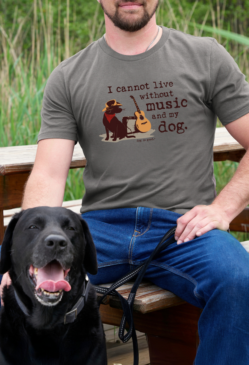 Music and My Dog T-Shirt