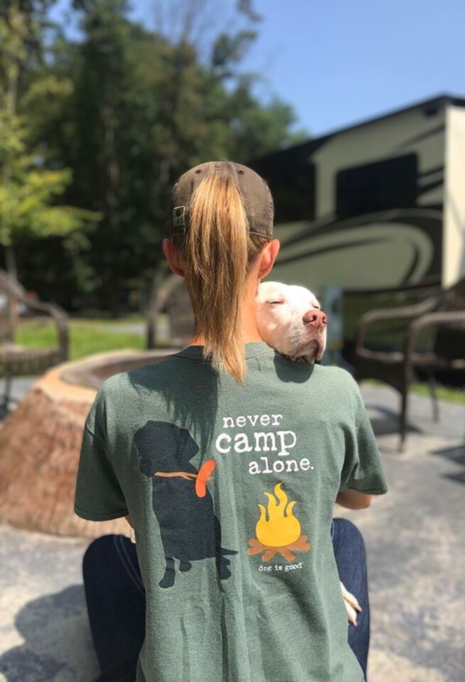 Never Camp Alone T-Shirt