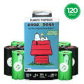 Snoopy Unscented Leash Roll Poop Bags