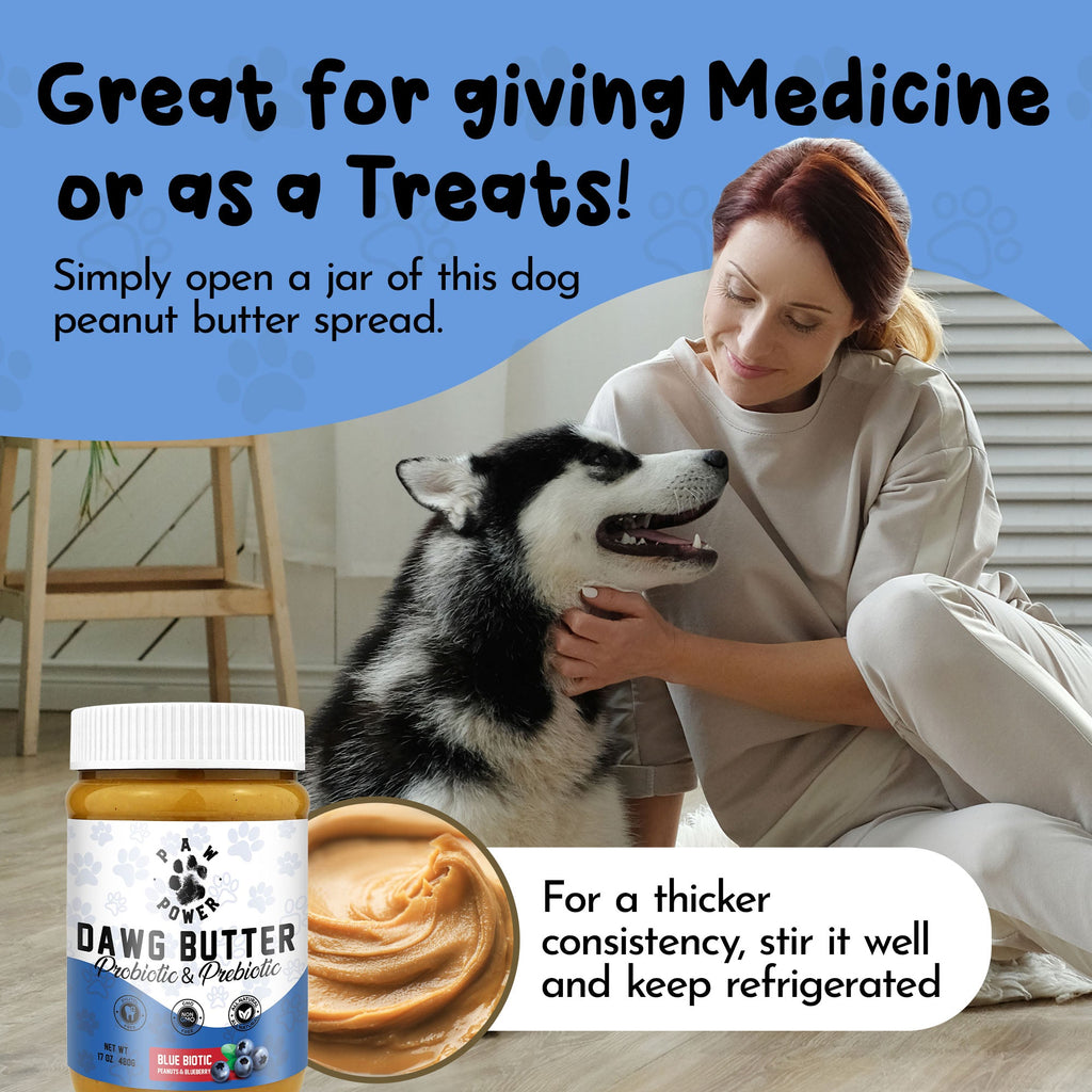 Probiotic Peanut Butter for Dogs