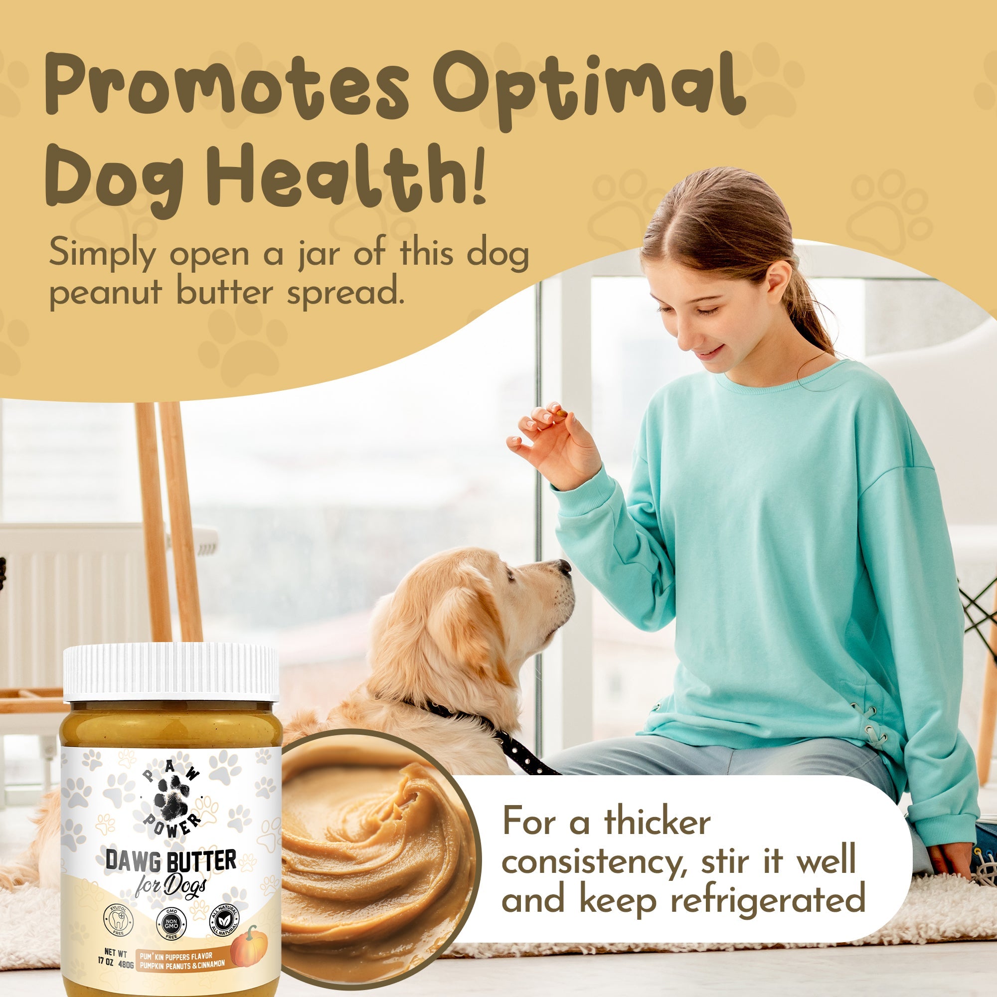 Pumpkin Peanut Butter for Dogs