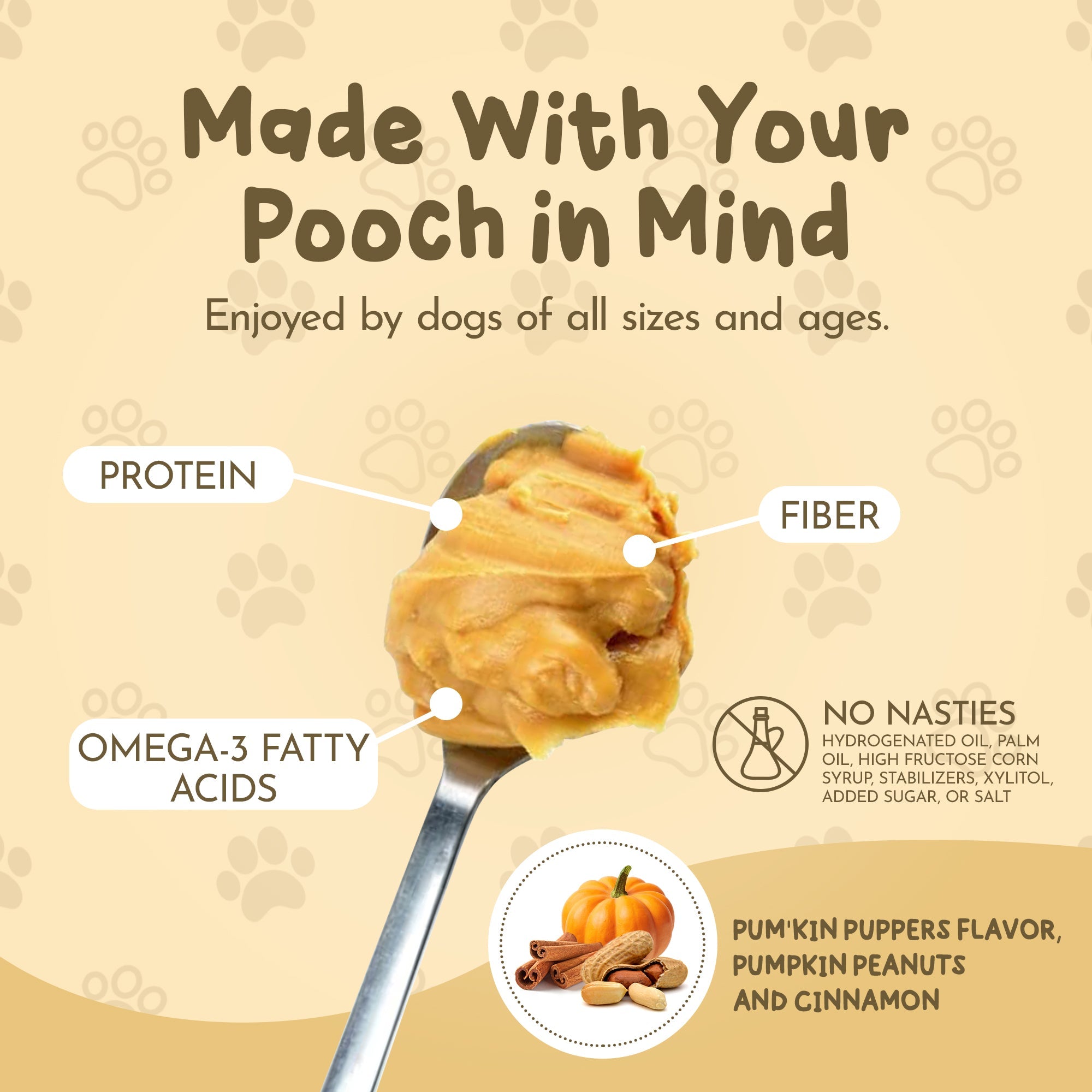 Pumpkin Peanut Butter for Dogs