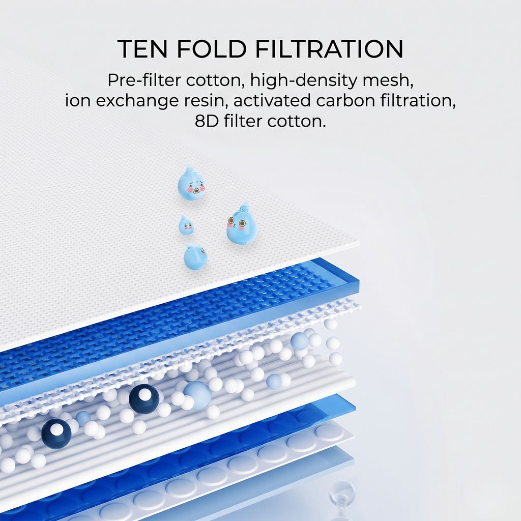 MidFox Circulating Pet Water Fountain