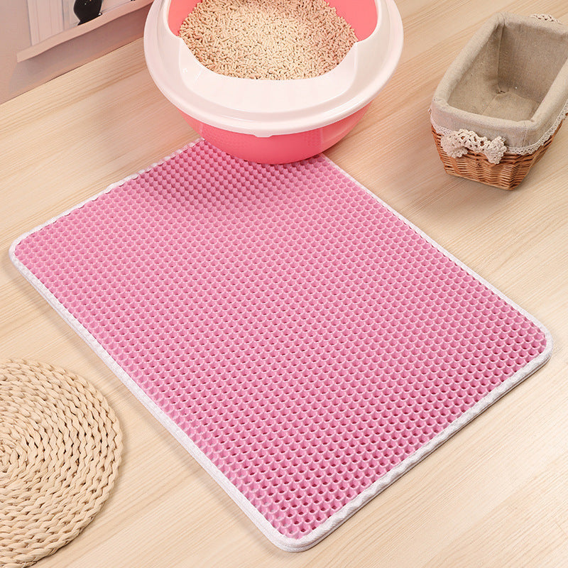 Double-Layer EVA Cat Litter Pad