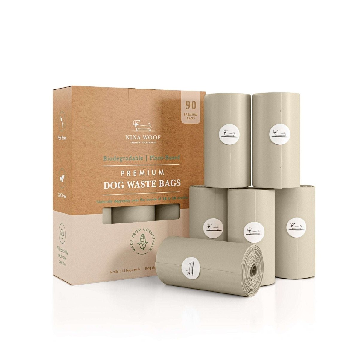 Biodegradable Compostable Poop Bags