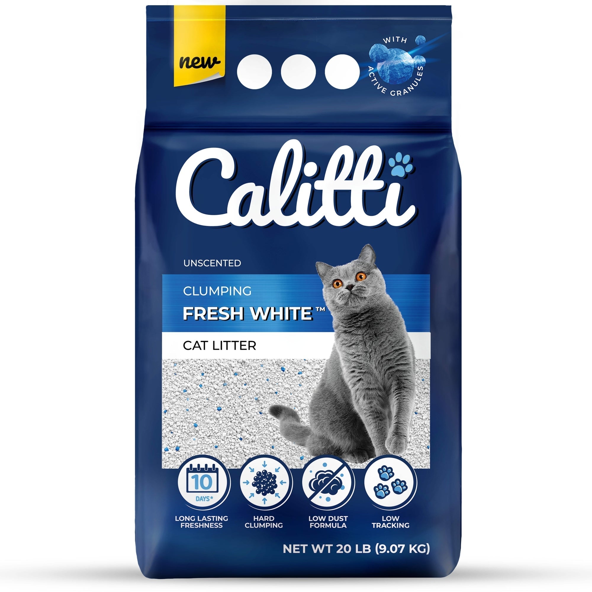 Unscented White Cat Litter