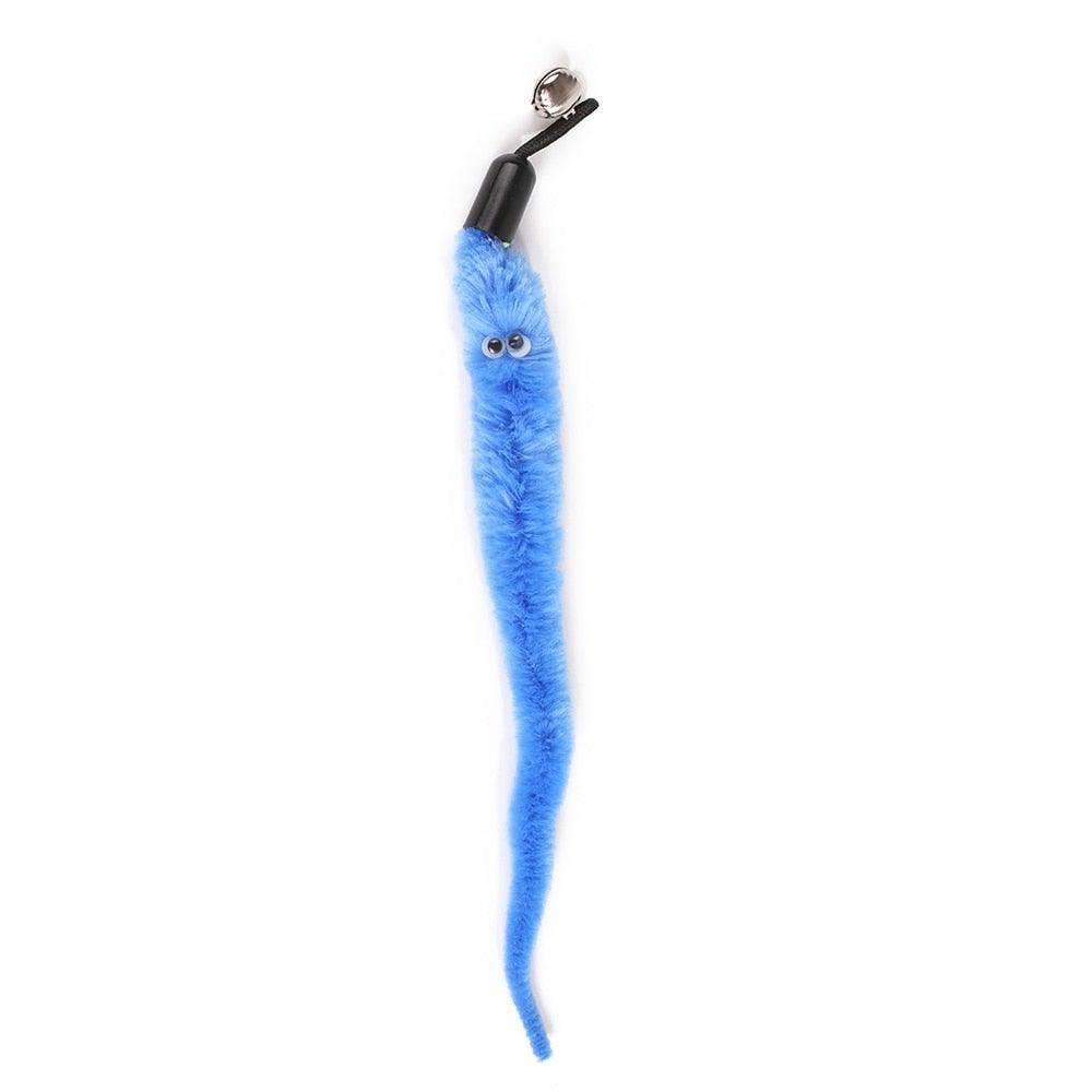 Retractable Cat Feather Wand Toy Set