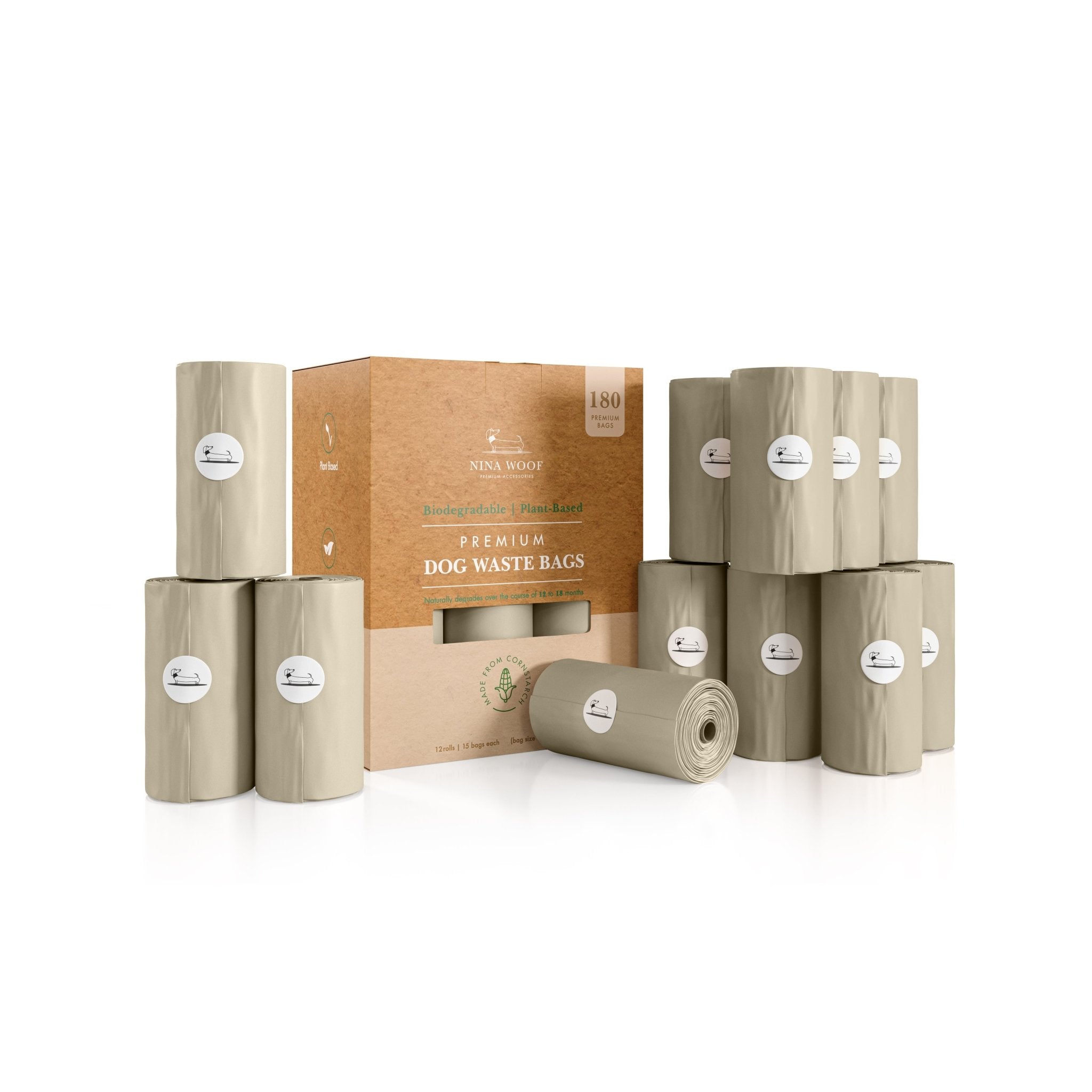 Biodegradable Compostable Poop Bags