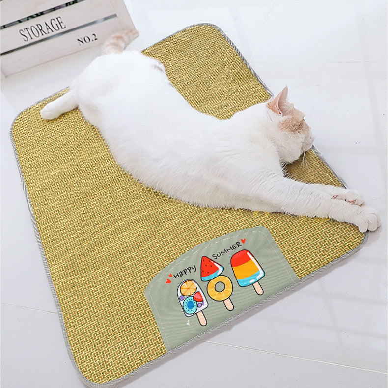 Rattan Cooling Pet Mat