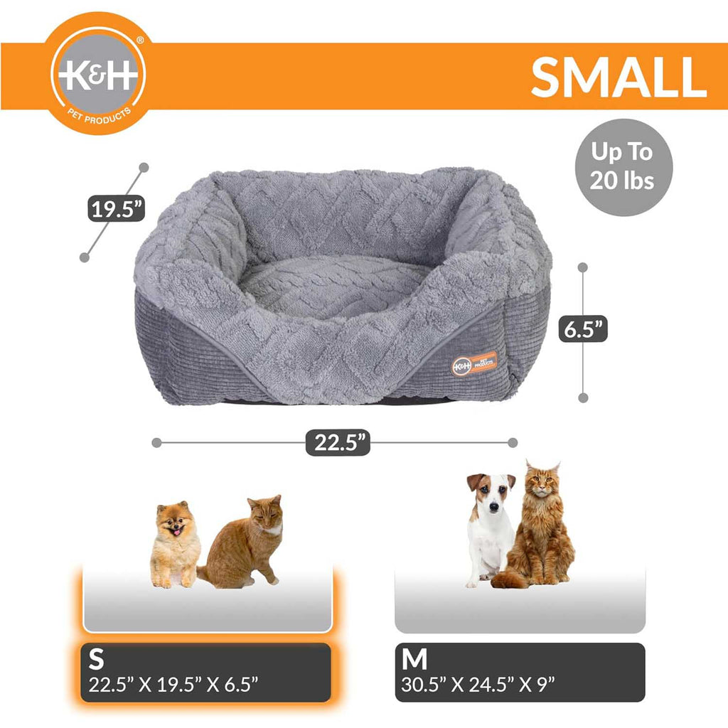 Heated Pet Lounge Bed