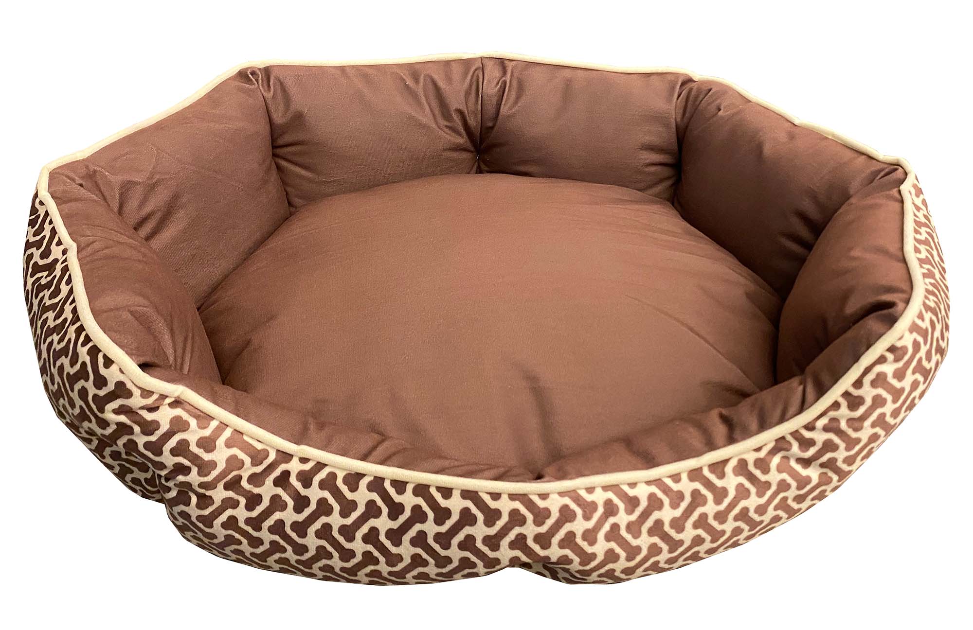 Mink Tufted Euro Cuddler Pet Bed