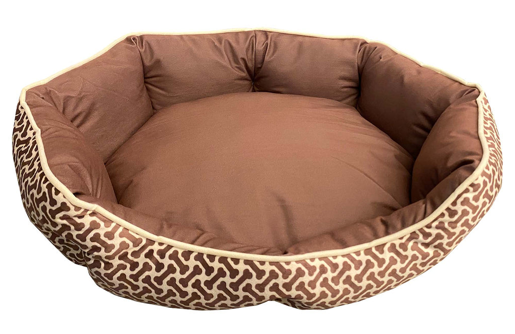 Mink Tufted Euro Cuddler Pet Bed