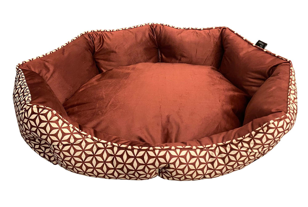 Mink Tufted Euro Cuddler Pet Bed
