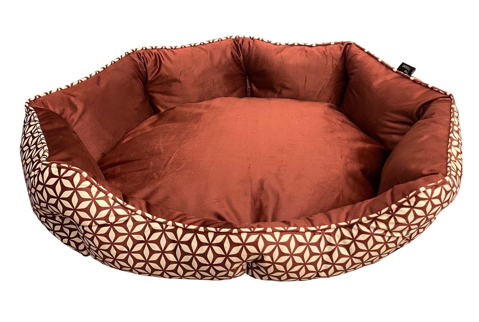 Mink Tufted Euro Cuddler Pet Bed